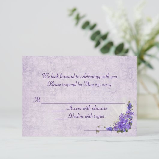 Mariage Lilacs RSVP (Debout devant)