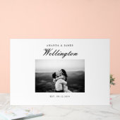 Mariage Livre d'invité Alternative Photo élégante (Mariage)