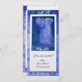 MARIAGE LOVE PEACOCK MONOGRAM Bleu Blanc Programme (Devant / Derrière)
