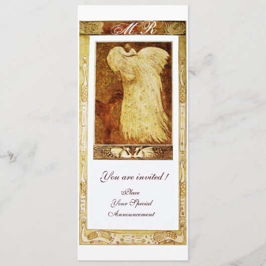 MARIAGE LOVE PEACOCK MONOGRAM Programme Brown (Devant)