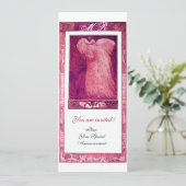 MARIAGE LOVE PEACOCK MONOGRAM rose blanc Programme (Debout devant)