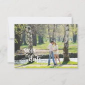 Mariage manuscrit Enregistrer Les Cartes De Date (Devant)