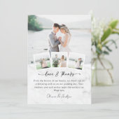 Mariage Marble Multi Picture Amour & Merci (Debout devant)