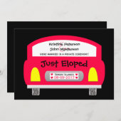 Mariage Mariage Elopement Faire-part Invitation (Devant / Derrière)