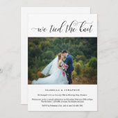 Mariage Mariage Elopement Faire-part Invitation (Devant / Derrière)