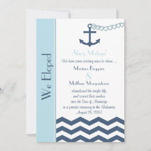Mariage Mariage Elopement Faire-part Invitation
