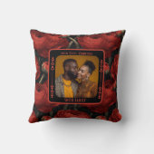 Mariage Mariage Moderne Lancer Oreiller Pour Mari (Verso)