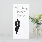 Mariage Menu Bride Salle (Debout devant)