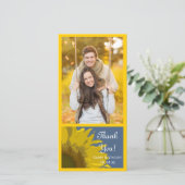 Mariage Merci Carte photo (Debout devant)