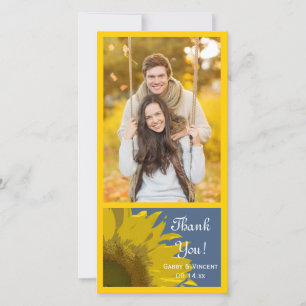 Mariage Merci Carte photo