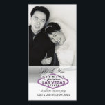 Mariage Merci Carte photo Las Vegas<br><div class="desc">Veuillez le personnaliser avec votre propre photo et texte, ou le customiser plus loin si vous avez besoin de changer la disposition, la police, la couleur de police, la taille de police... Ce jeu de couleurs violet est fait à la demande du client, si vous avez besoin d'un autre jeu...</div>