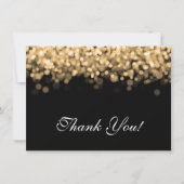 Mariage Merci Note Gold Lights (Devant)