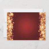 Mariage Merci Note L'Or Des Lumières Étincelantes (Dos)