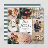 Mariage | MERCI Photo |8 | CARTE PHOTO (Devant / Derrière)