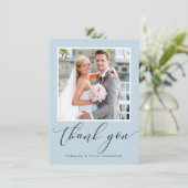 MARIAGE MERCI photo calligraphie canard bleu oeuf (Debout devant)