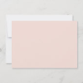 MARIAGE MERCI photo élégant noir roux rose (Dos)