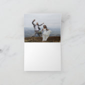 Mariage Merci photo minimaliste Élégant (Intérieur)