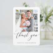 MARIAGE MERCI photo script de calligraphie moderne (Debout devant)