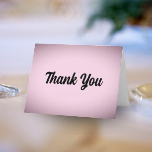 Mariage Merci rose Vignette