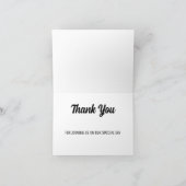 Mariage Merci rose Vignette (Intérieur)