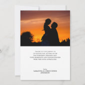 Mariage Merci Script 2 Photo Merci rose (Dos)