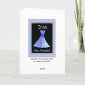 Mariage MERCI Témoin de la mariée (Dos)