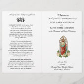 Mariage Messe latine catholique Programme du Sacré (Devant)