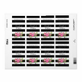 Mariage Mini Étiquette à vin  (Feuille entière)