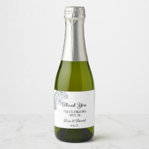 Mariage Mini Sparkling Wine Bottle Étiquette
