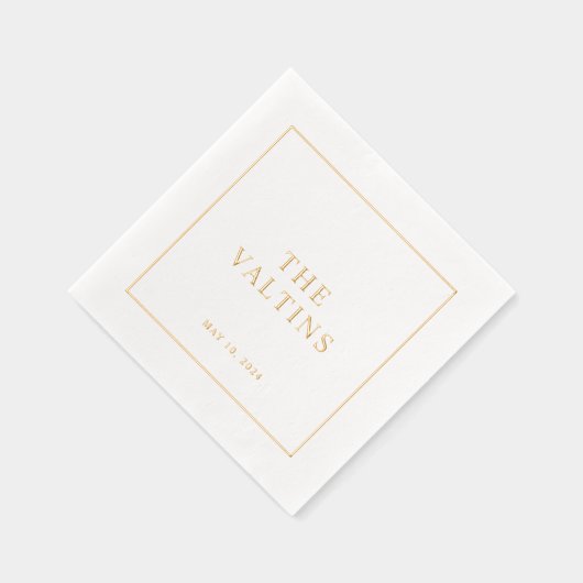 Mariage minimal de typographie simple (Droite)