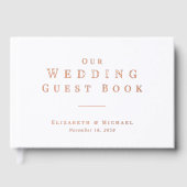 Mariage Minimaliste Blanc (Recto)