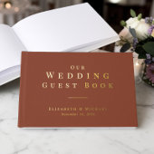 Mariage Minimaliste en Terracotta