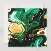 Mariage minimaliste Enregistrer la carte de date (Dos)