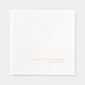 Mariage minimaliste moderne (Recto)