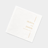 Mariage minimaliste moderne (Gauche)