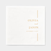 Mariage minimaliste moderne (Recto)