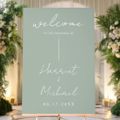 Mariage minimaliste moderne Accueil
