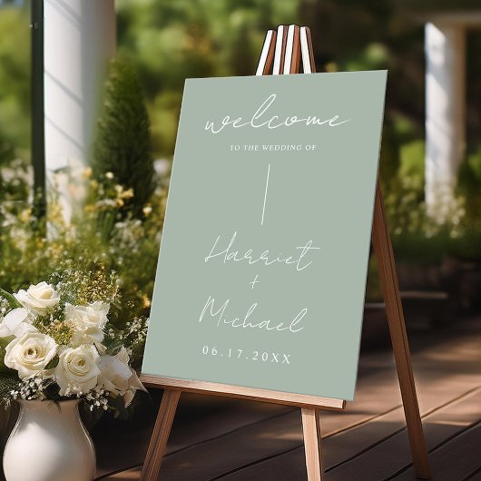 Mariage minimaliste moderne Accueil