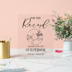 Mariage minimaliste moderne Enregistrement du livr