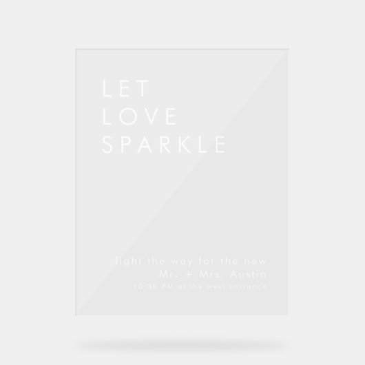 mariage minimaliste moderne envoyer la signature (Recto)