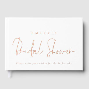 Mariage Minimaliste Script Fête de Mariée