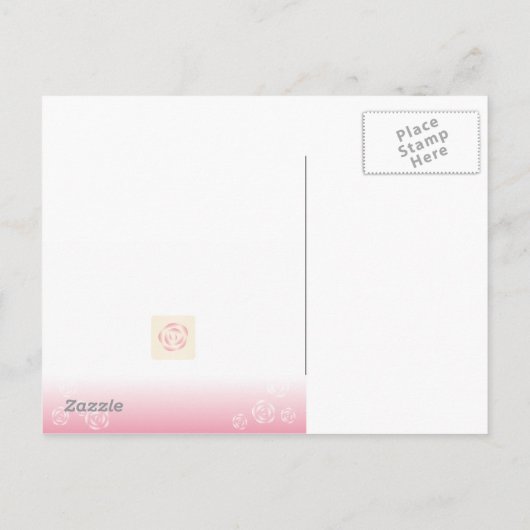 Mariage Modèle d'invitation (Dos)