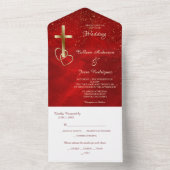 Mariage Modèle photo de la Croix-Rouge (À l'intérieur)