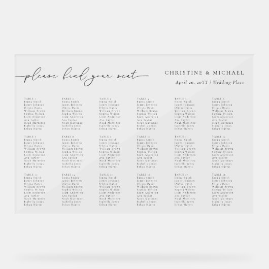 Mariage moderne acrylique 18 Tableau  (Recto)