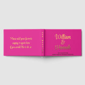 Mariage moderne amusant rose vif avec couverture d (Complet)
