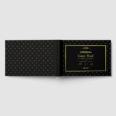 Mariage moderne Black & Real Gold Foil (Complet)