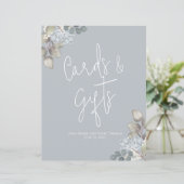 Mariage Moderne Calligraphie Cartes de script et c (Debout devant)