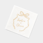 Mariage moderne chic à la main tiré (Gauche)