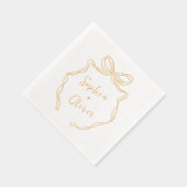 Mariage moderne chic à la main tiré (Droite)