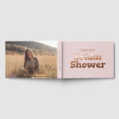 Mariage Moderne Cœur Rose Baby Shower (Complet)